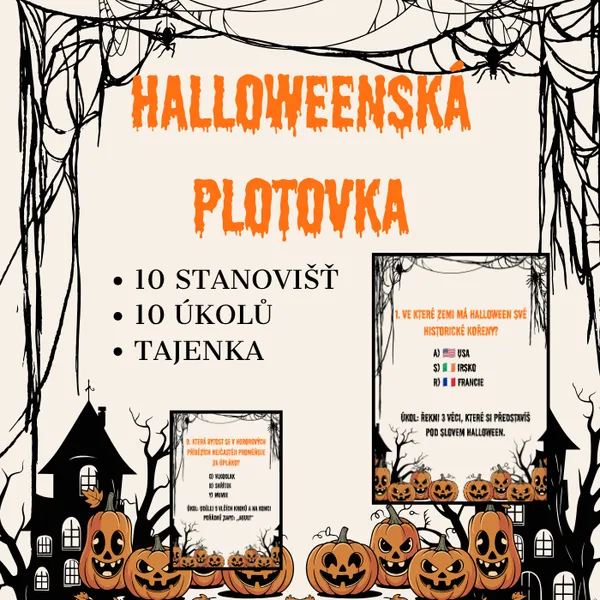 Halloweenská plotovka