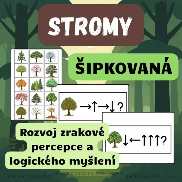 STROMY - šipkovaná