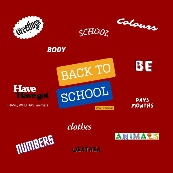 Back to school - opakování 1. a 2. třídy
