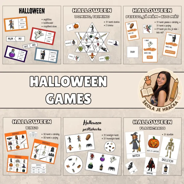 Halloween - balíček her