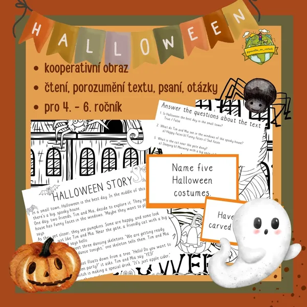 Halloween kooperativní obraz