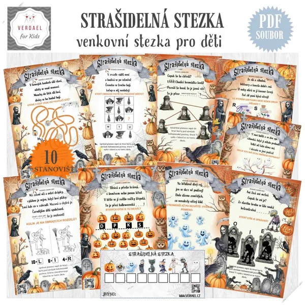 STRAŠIDELNÁ STEZKA i pro menší děti