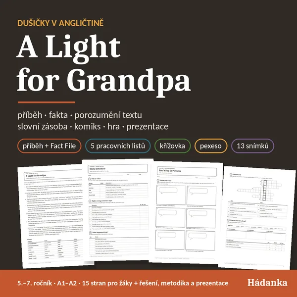 A Light for Grandpa – Dušičky v angličtině