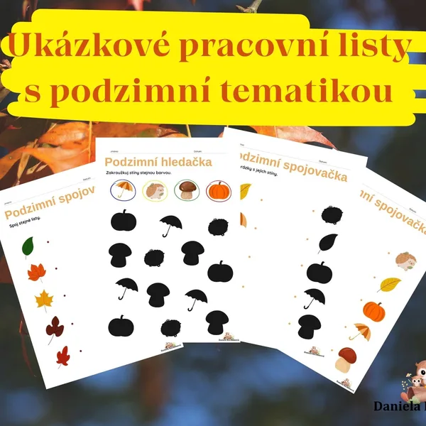 Podzimní pracovní listy