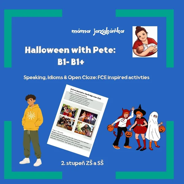 Halloween with Pete: aktivity ve stylu FCE