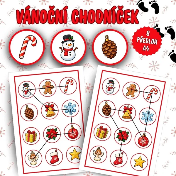 Vánoční chodníček