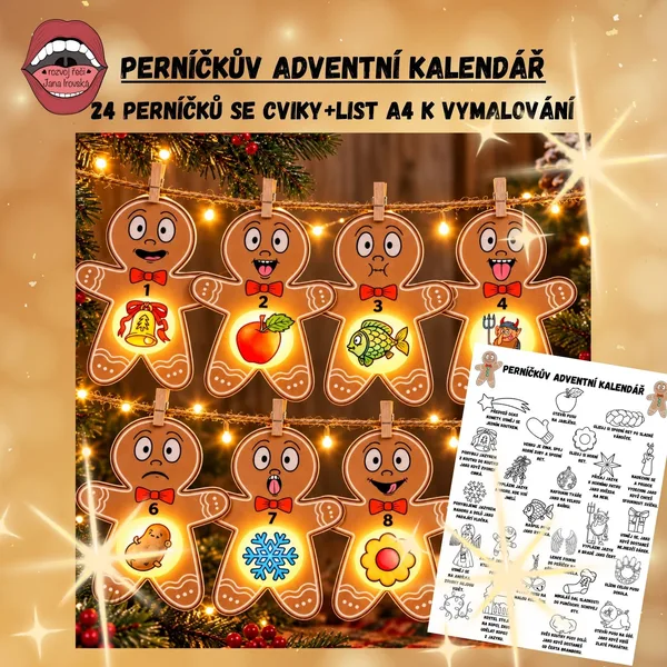 PERNÍČKŮV ADVENTNÍ KALENDÁŘ