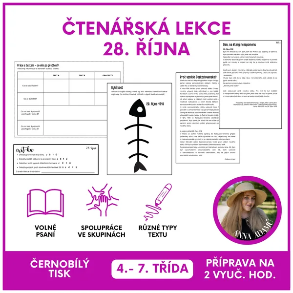 Čtenářská lekce k 28. říjnu