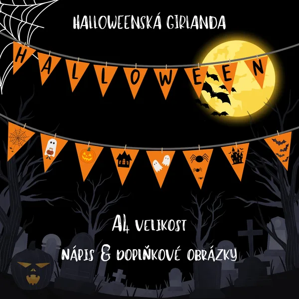 HALLOWEEN- girlanda