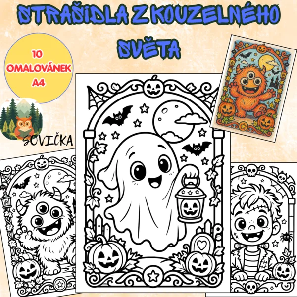 👻STRAŠIDLA Z KOUZELNÉHO SVĚTA👻