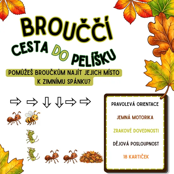 Brouččí cesta do pelíšku - uspávání broučků