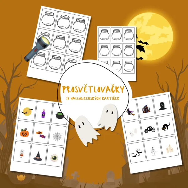 Podzimní prosvětlovačky – Halloween