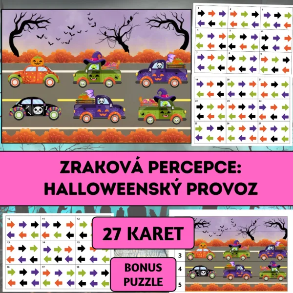 Zraková percepce: Halloweenský provoz