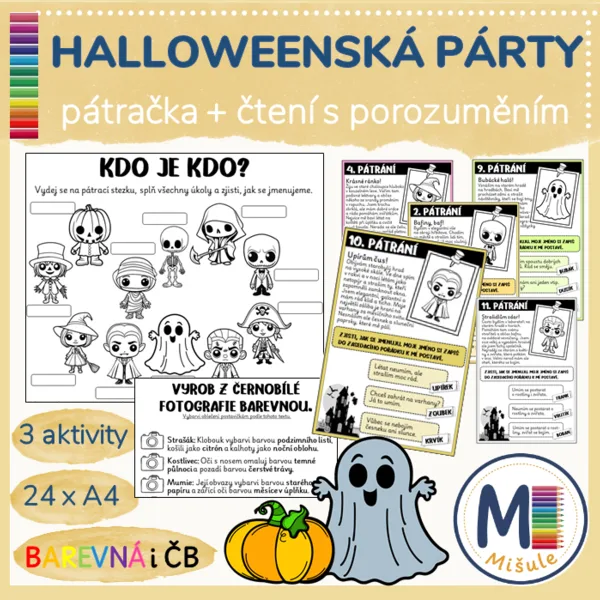 HALLOWEENSKÁ PÁRTY - Kdo je kdo?