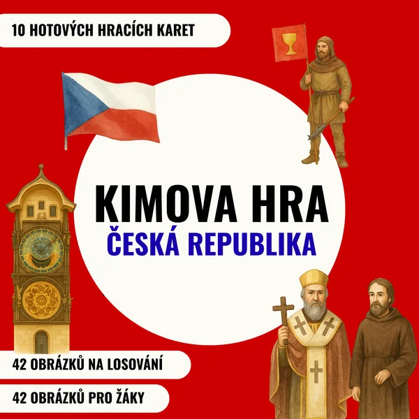 ČESKÁ REPUBLIKA - Kimova hra