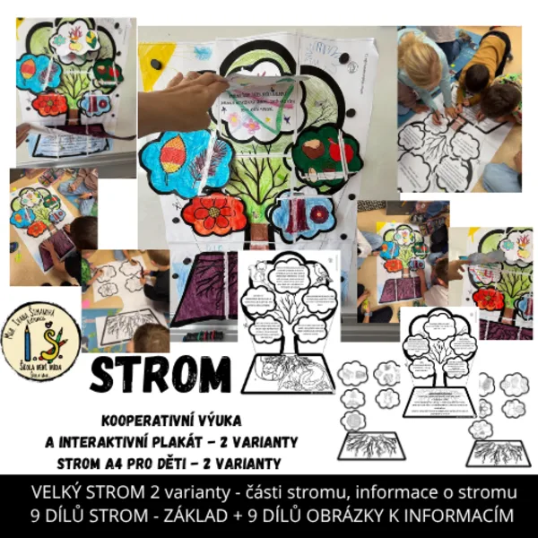STROM - KOOPERATIVNÍ PLAKÁTY I PL PRO DĚTI