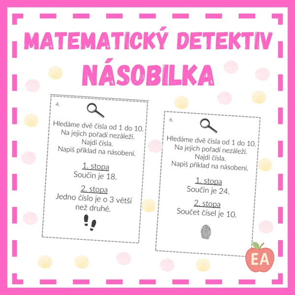 Matematický detektiv - násobilka