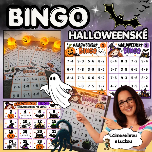 BINGO HALLOWEEN - násolbilka