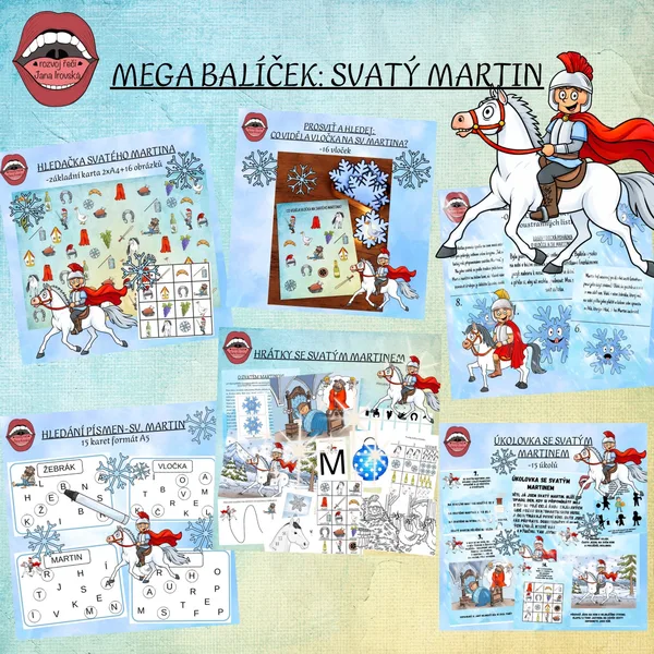 MEGA BALÍČEK: SVATÝ MARTIN