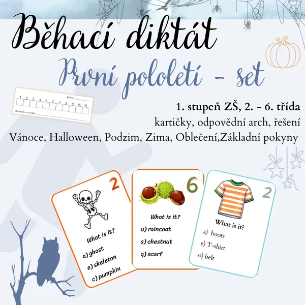 První pololetí set - 1. stupeň