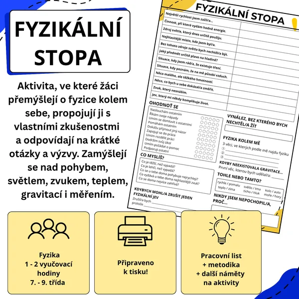 FYZIKÁLNÍ STOPA