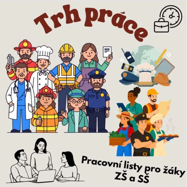 Trh práce - pracovní listy