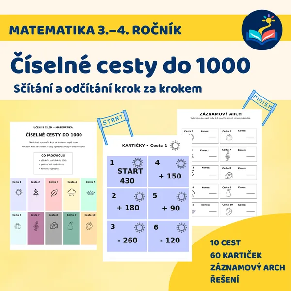 Číselné cesty do 1 000