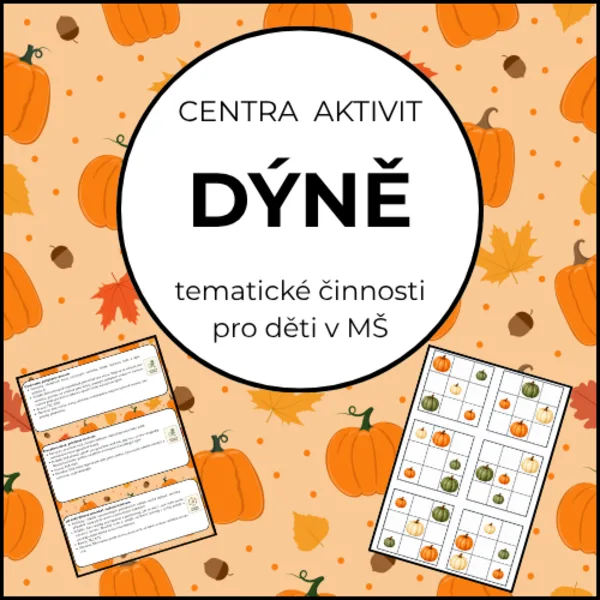 Dýně - centra aktivit do MŠ
