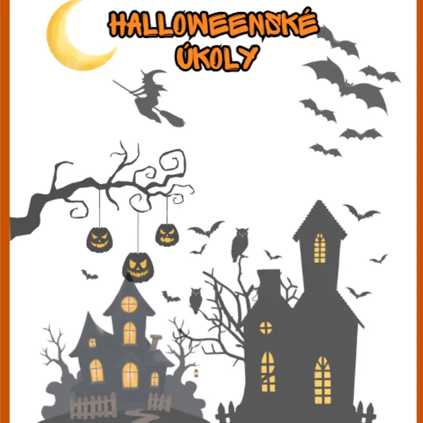 🎃👻 HALLOWEENSKÉ ÚKOLY PRO DĚTI 👻🎃
