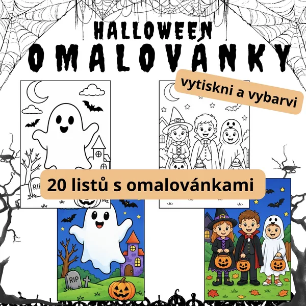 Omalovánky - Halloween