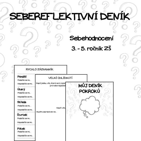 SEBEREFLEKTIVNÍ DENÍK - Deník pokroků