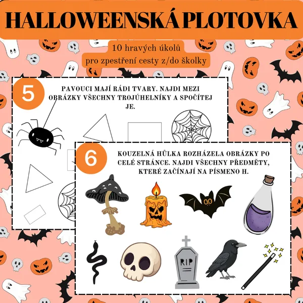 Halloweenská plotovka
