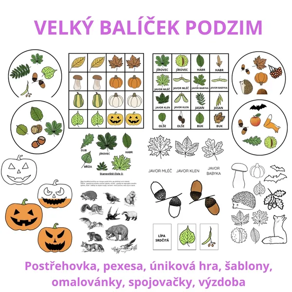 Velký balíček podzim 🍂