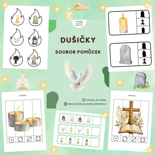 Dušičky - Soubor pomůcek