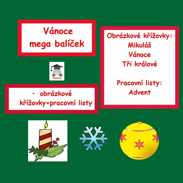 MEGA SET 4 Vánoce