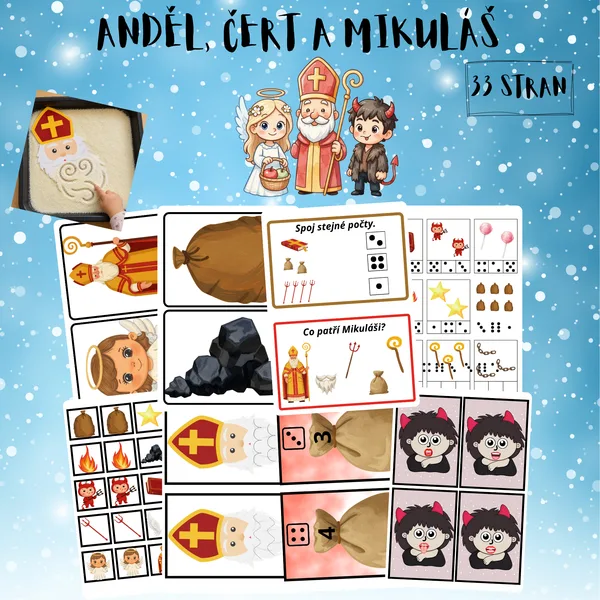 Anděl, čert a Mikuláš