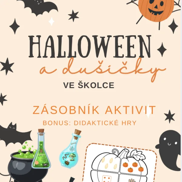 HALLOWEEN, DUŠIČKY V MŠ