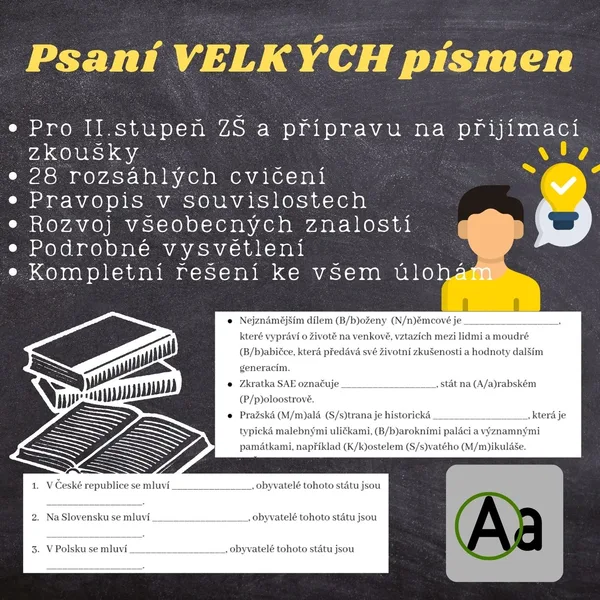 Psaní velkých písmen