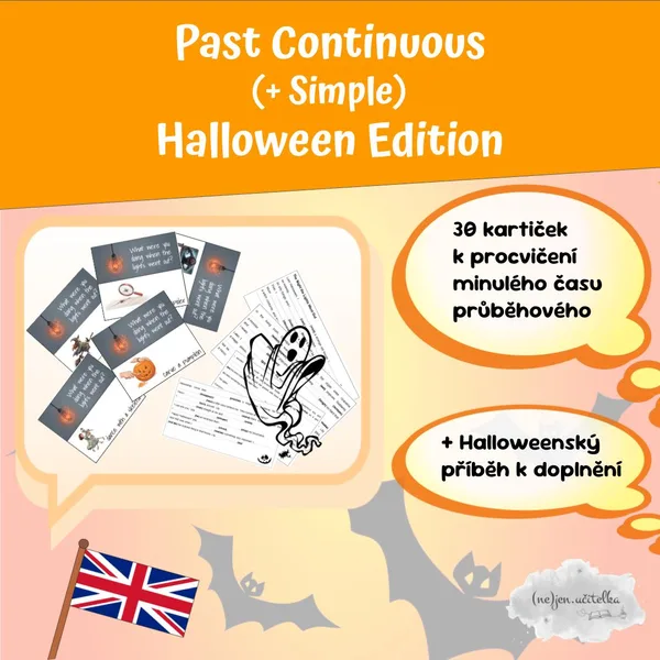 Past Continuous (+ Simple): Halloween Edition