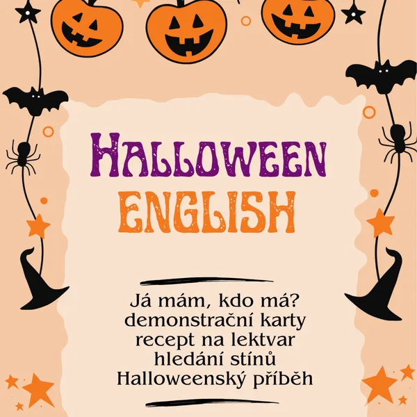 HALLOWEEN ENGLISH – Hravá halloweenská angličtina