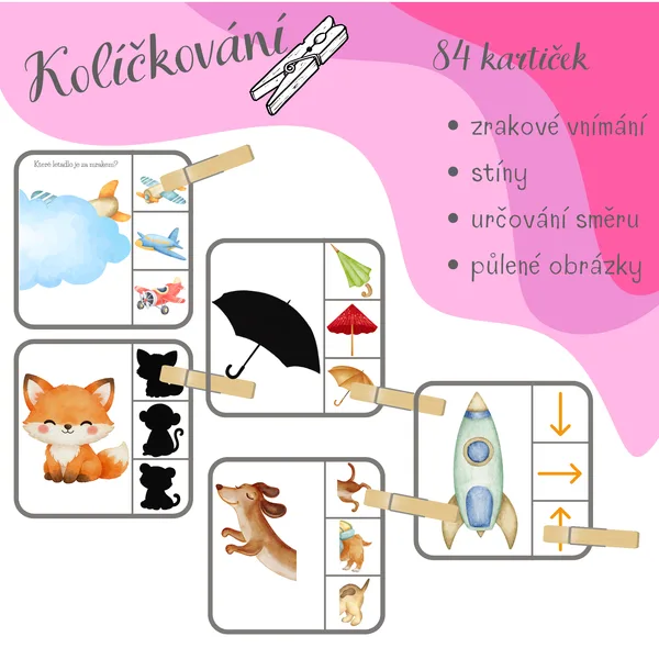 Kolíčkování - celoroční aktivita