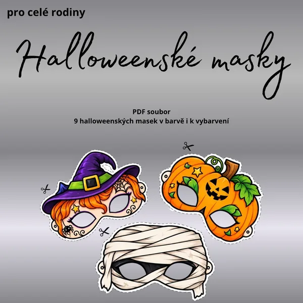 Halloweenské masky