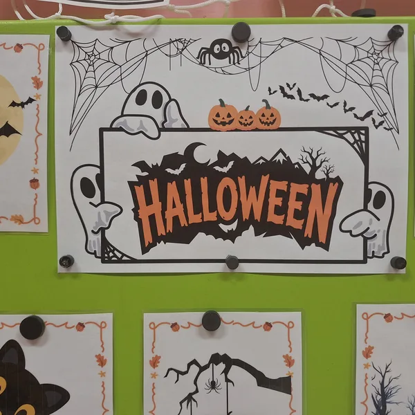 Demonstrační karty Halloween