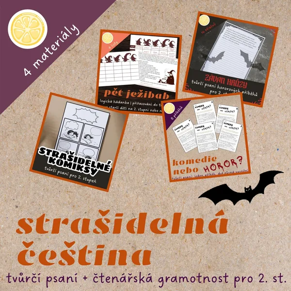 Strašidelná čeština pro 2. stupeň