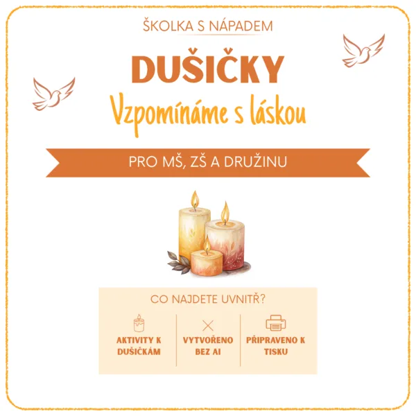 Dušičky - tematický materiál