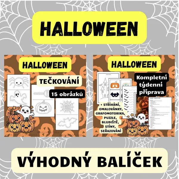 Halloween - výhodný balíček