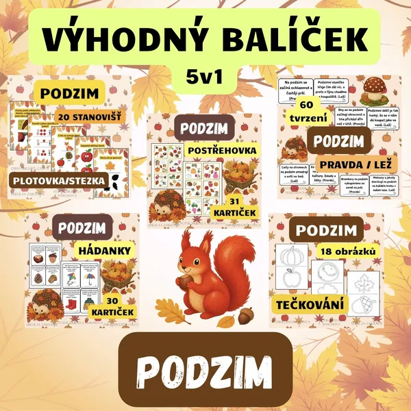 Podzim - Výhodný balíček