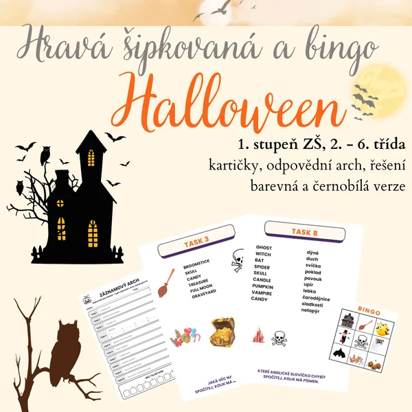 Halloween šipkovaná