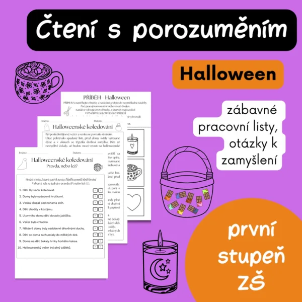 Čtení s porozuměním - Halloween