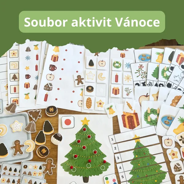 Soubor aktivit - Vánoce